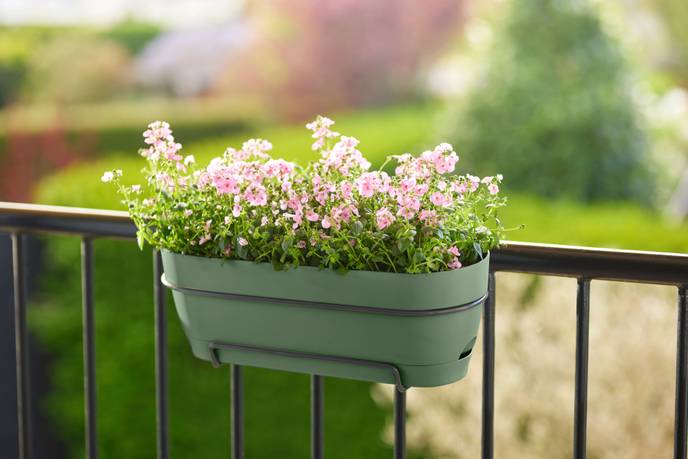 vibia campana balconnière 70cm vert pistache